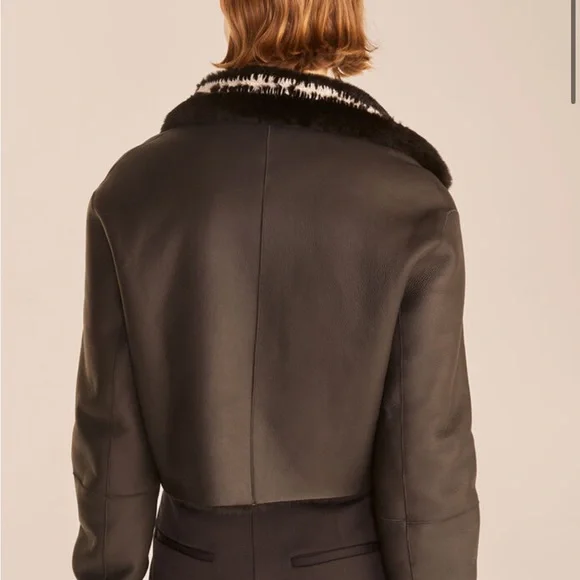 REBECCA TAYLOR - Shearling jacket